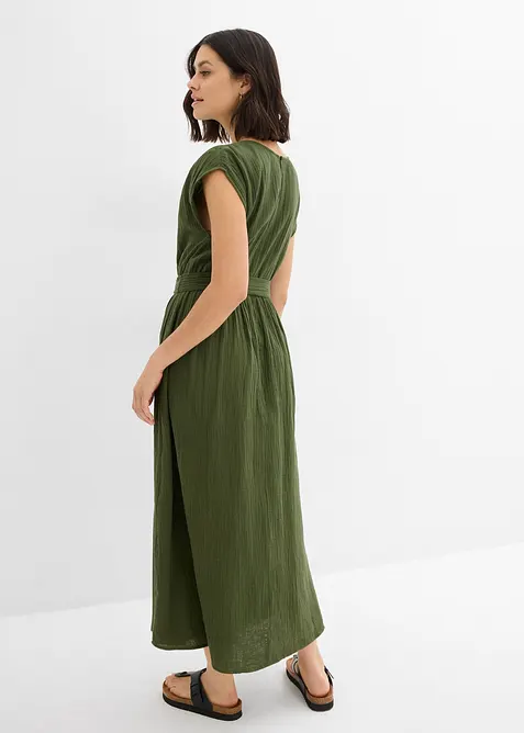 Robe midi 100% coton, bonprix