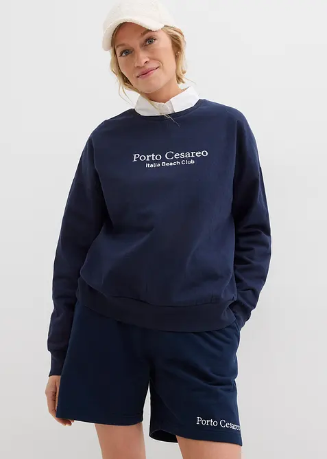 Sweat oversize avec broderie, bonprix