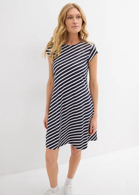 Robe cintr&eacute;e en jersey, bonprix