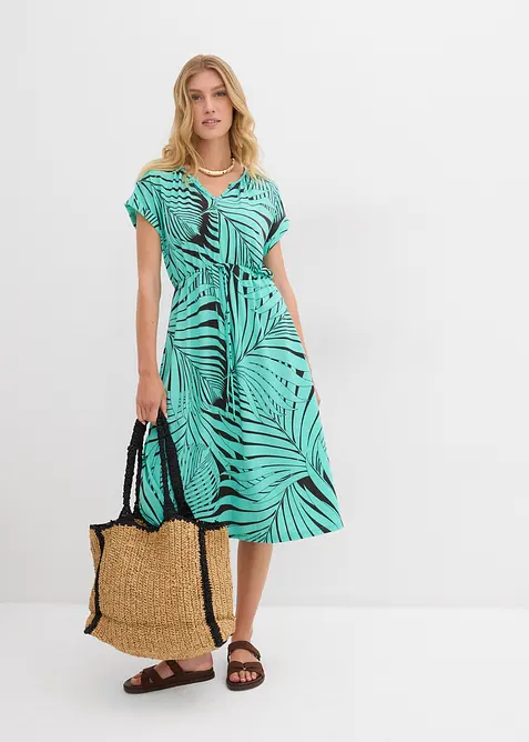 Robe fluide en jersey avec viscose, bonprix