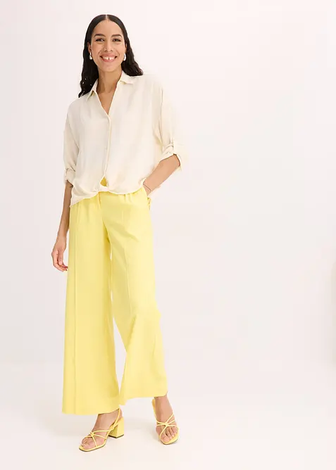 Chemisier en cr&ecirc;pe l&eacute;ger, bonprix