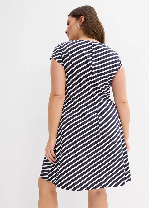 Robe cintr&eacute;e en jersey, bonprix