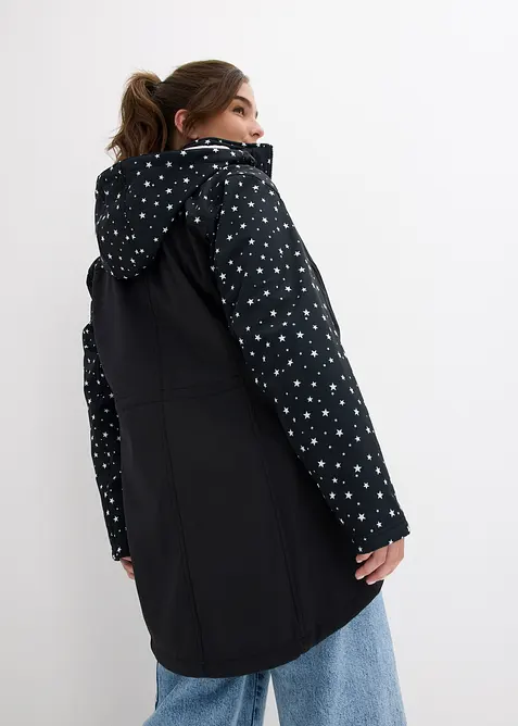 Parka en softshell technique avec doublure polaire douillette, bonprix