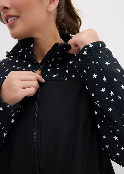 Parka en softshell technique avec doublure polaire douillette, bonprix