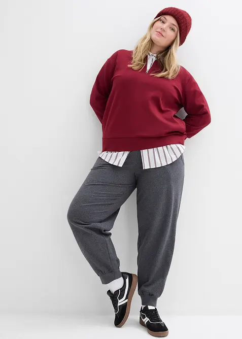 Pantalon de jogging, taille &eacute;lastiqu&eacute;e, bonprix