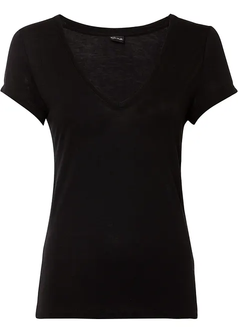 T-shirt en viscose douce, bonprix