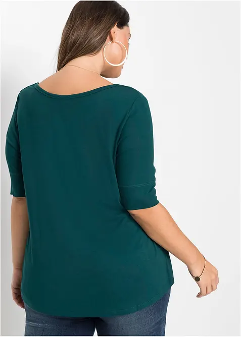T-shirt doux en viscose extensible, bonprix