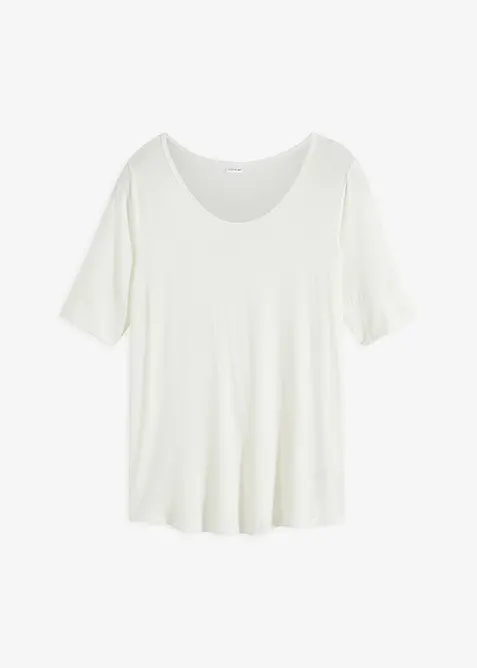 T-shirt doux en viscose extensible, bonprix