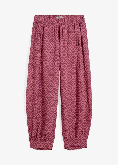 Pantalon sarouel 100% coton, bonprix