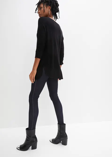 Pull en fine maille manches 3/4, bonprix