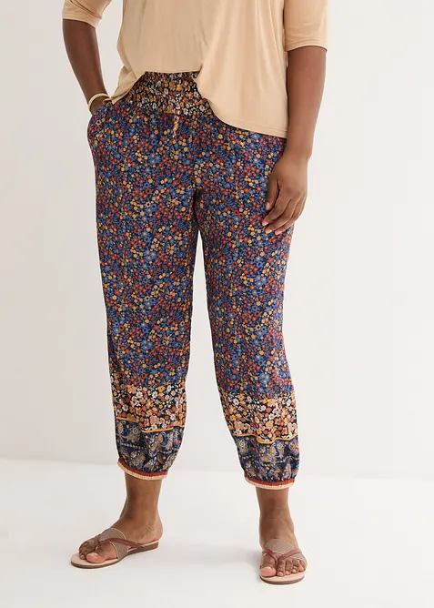 Pantalon jogger en viscose fluide, bonprix