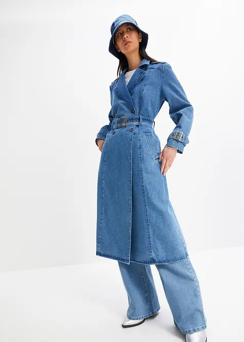 Trench en jean, bonprix