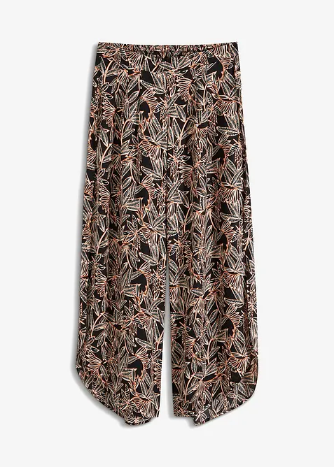 Pantalon palazzo fendu en bas, bonprix