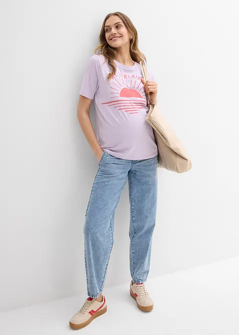 T-shirt de grossesse et d&rsquo;allaitement en coton, bonprix