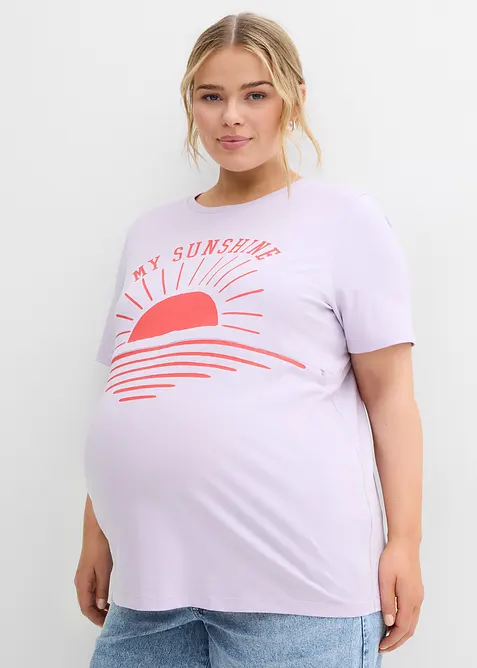 T-shirt de grossesse et d&rsquo;allaitement en coton, bonprix
