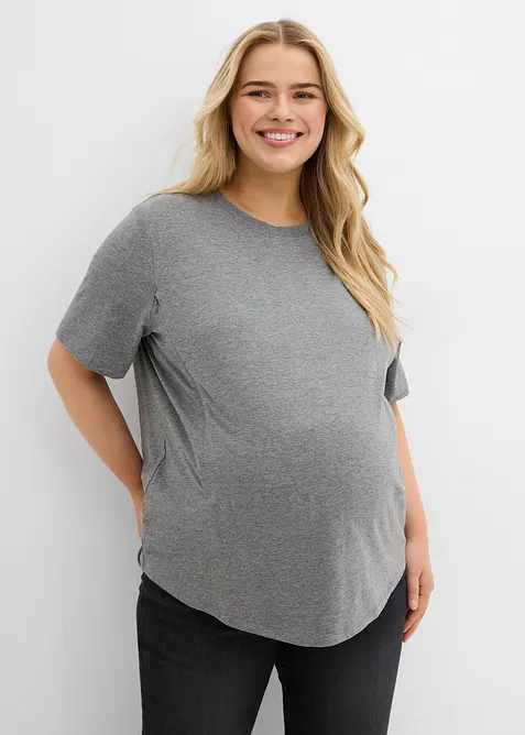 T-shirt de grossesse avec fonction d&rsquo;allaitement discr&egrave;te, bonprix