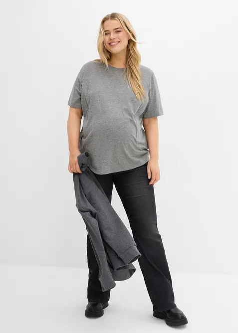 T-shirt de grossesse avec fonction d&rsquo;allaitement discr&egrave;te, bonprix