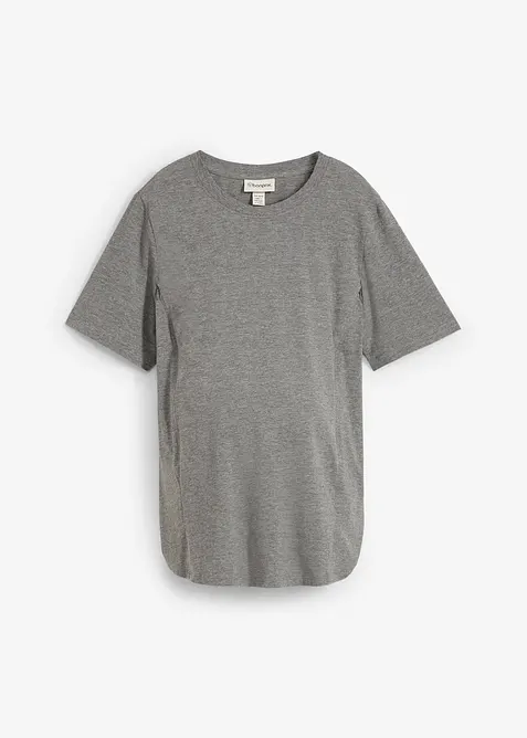 T-shirt de grossesse avec fonction d&rsquo;allaitement discr&egrave;te, bonprix