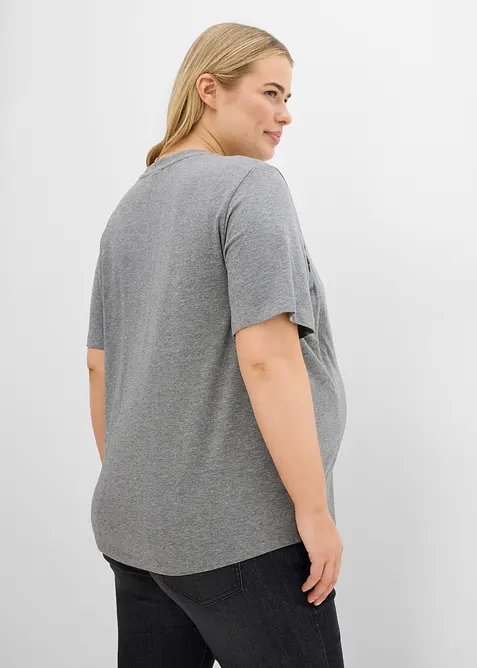 T-shirt de grossesse avec fonction d&rsquo;allaitement discr&egrave;te, bonprix