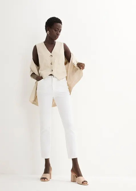 Gilet sans manches 100&nbsp;% lin, bonprix