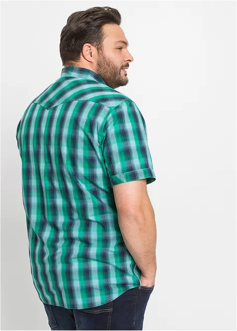 Chemise manches courtes &agrave; poches plaqu&eacute;es, bonprix