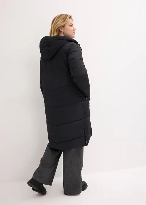 Doudoune avec capuche doubl&eacute;e sherpa, bonprix