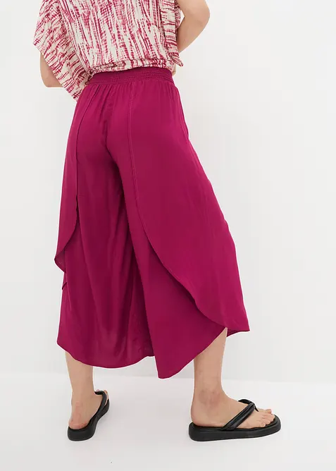 Jupe-culotte longueur mollet en viscose, bonprix