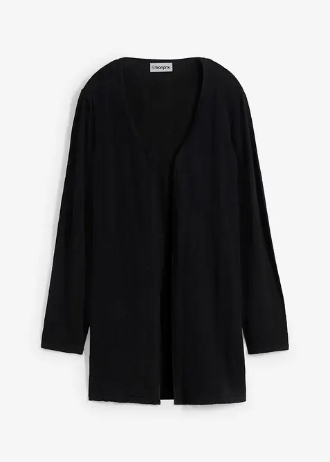 Gilet en maille 100% coton flamm&eacute;, bonprix