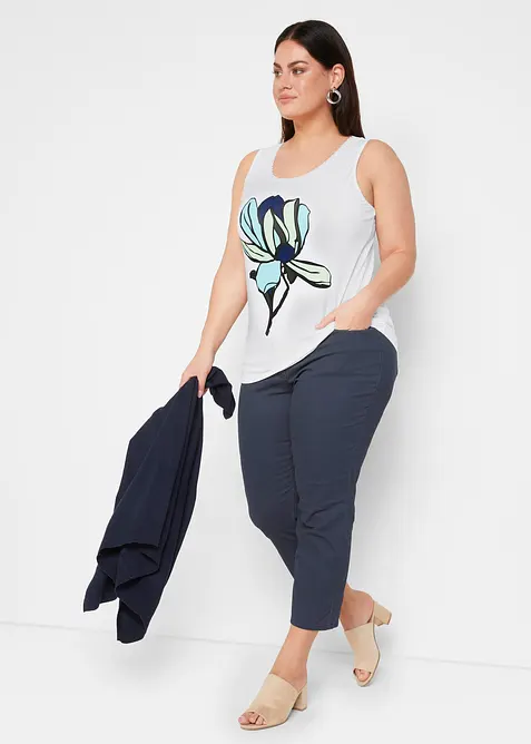 Pantalon extensible 7/8, bonprix