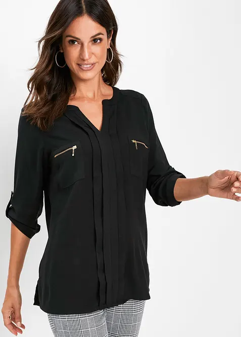 Blouse en viscose fluide, bonprix