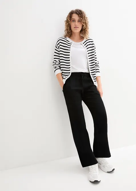 Pantalon palazzo 100% viscose, bonprix