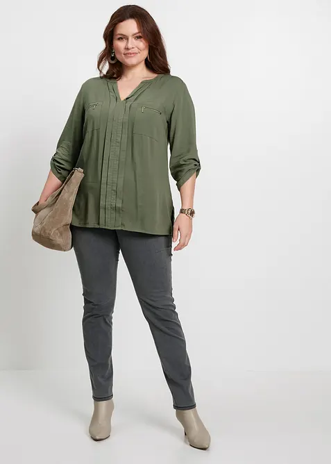 Blouse en viscose fluide, bonprix
