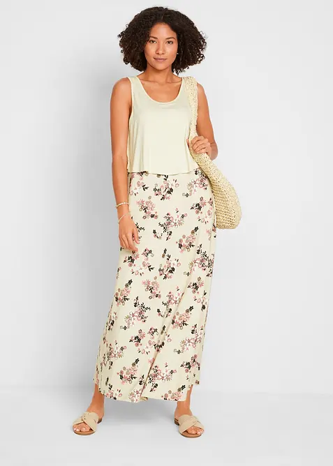 Robe longue en jersey viscose, bonprix