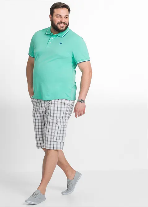 Polo en maille piqu&eacute;e 100% coton, bonprix