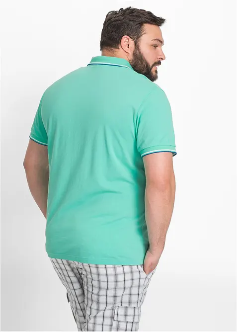 Polo en maille piqu&eacute;e 100% coton, bonprix