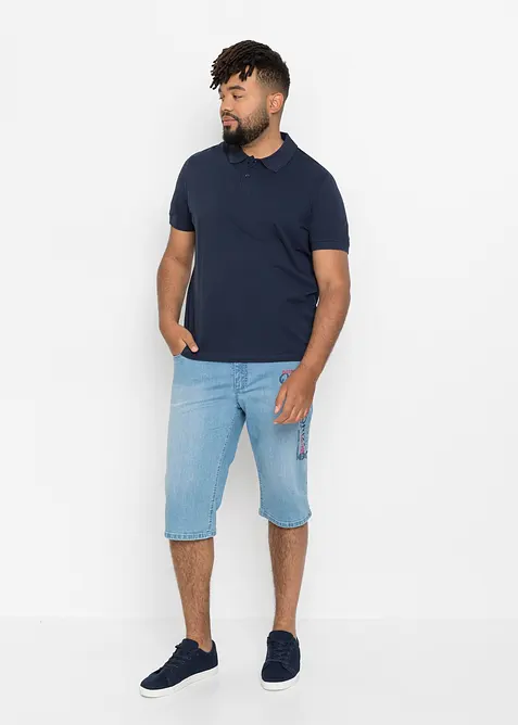 Polo en maille piqu&eacute;e 100% coton, bonprix