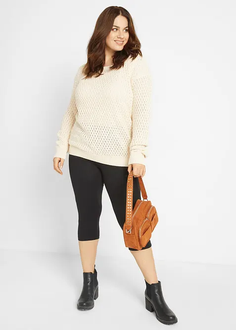 Lot de 2 leggings corsaire, bonprix