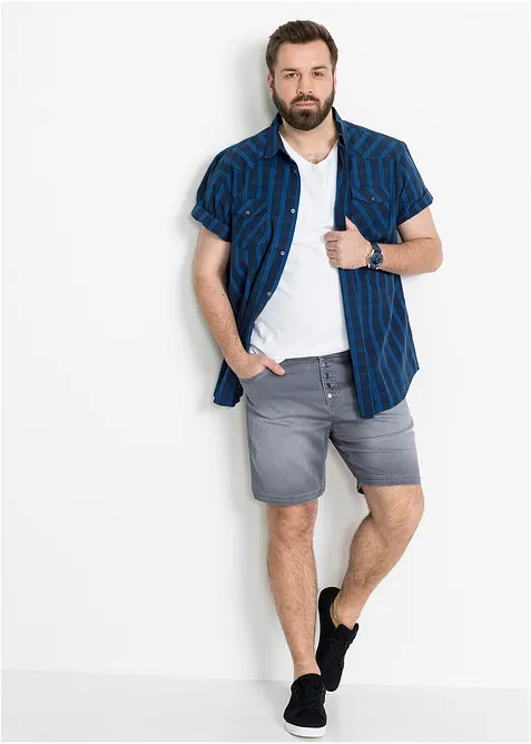 Chemise manches courtes 100% coton, bonprix