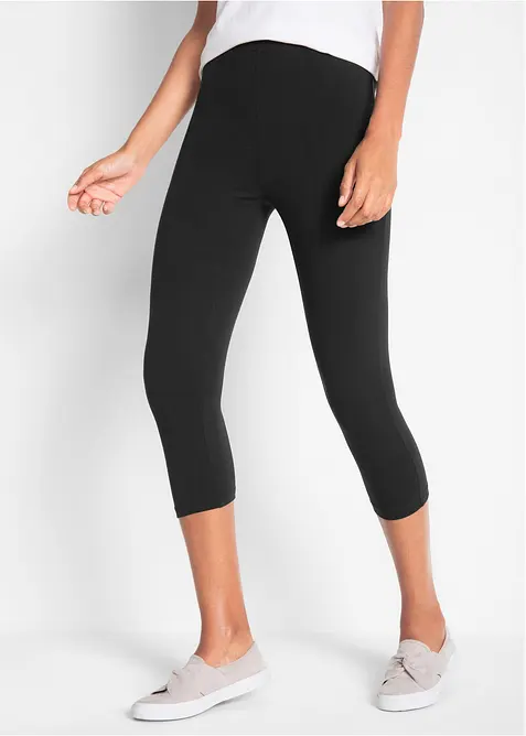 Lot de 2 leggings corsaire &eacute;troits, bonprix