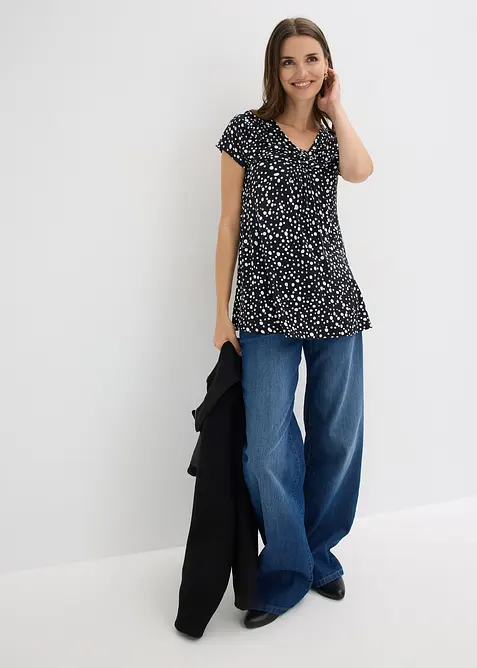 T-shirt en viscose extensible, bonprix