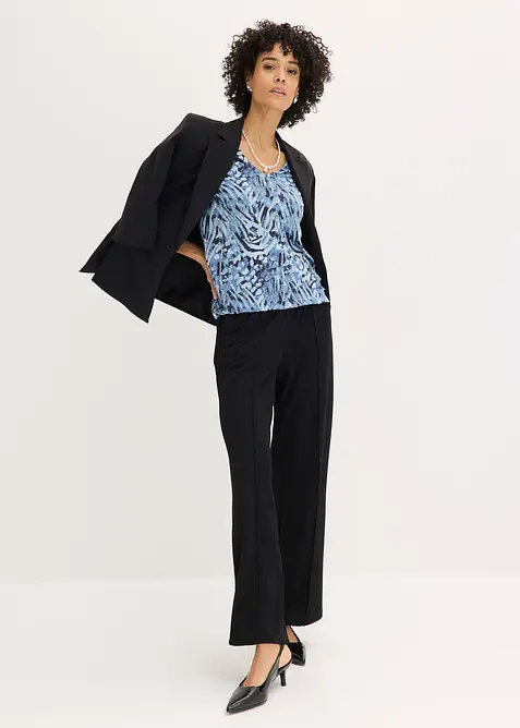 T-shirt &agrave; base &eacute;lastiqu&eacute;e, bonprix