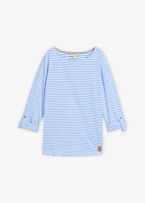 T-shirt manches longues 100% coton, bonprix