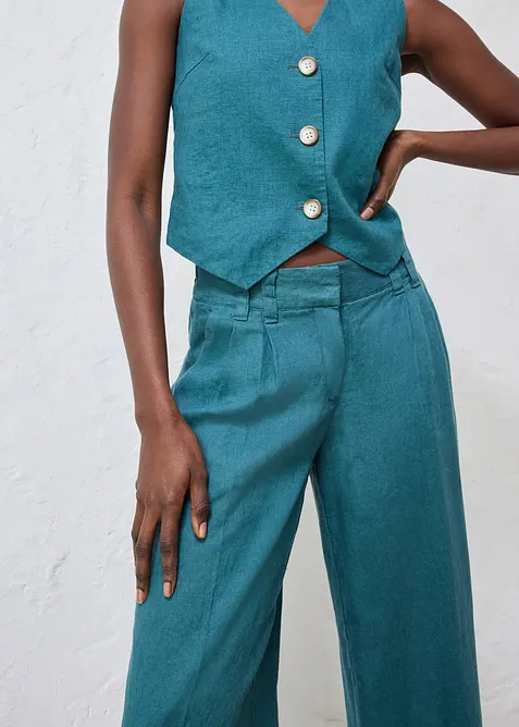 Pantalon en lin, bonprix