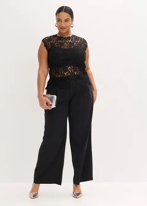 Top en dentelle, bonprix