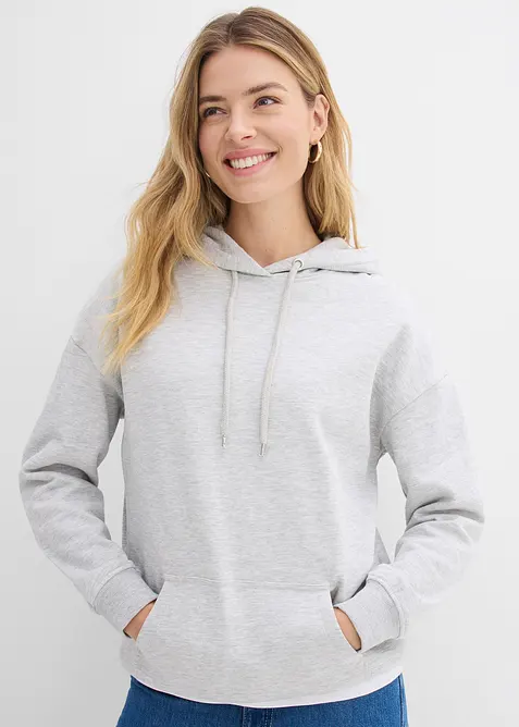 Sweat &agrave; capuche oversize, bonprix