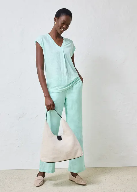 T-shirt 100% lin, bonprix