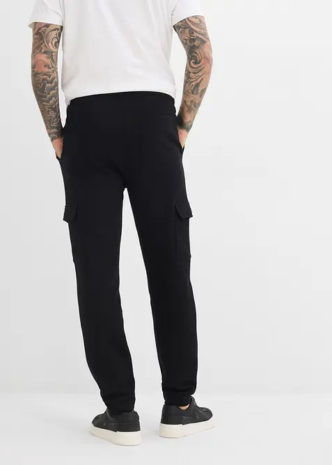 Pantalon de jogging cargo 100% coton, bonprix