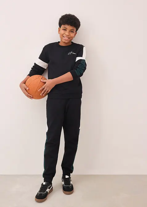 Ensemble surv&ecirc;tement 100% coton, bonprix