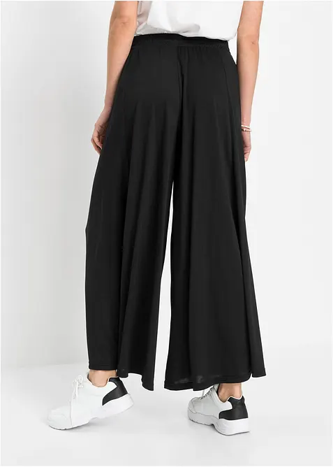 Jupe-culotte en jersey, jambes larges, bonprix