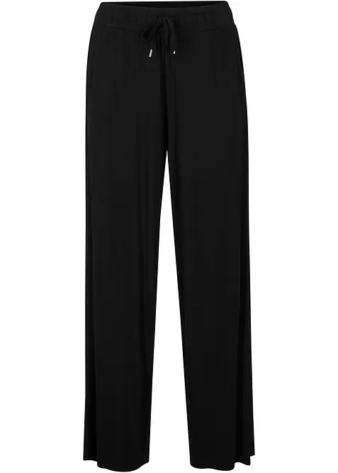 Pantalon fluide en jersey viscose extensible, bonprix